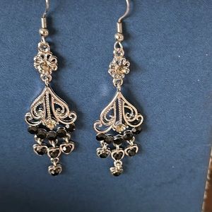 Chandelier and Drop Earrings